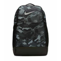 Backpack Nike NK BRSLA M BKPK - 9.0 AOP2 Green Camo & Grey Camo 
