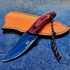 23.5 cm ''COLD BLUE 80 CRV 2" FORGED HUNTER'S BEAUTIFULLY FORGED HUNTING KNIFE