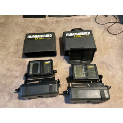 hummingbird lcr 4000 and portable Fish Finder Combo Lot Untested.