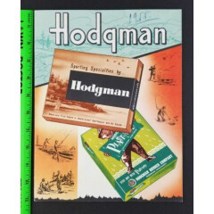 Vintage 1955 Hodgman Rubber Hunting Fishing Gear 12 Page Catalog Framingham Mass