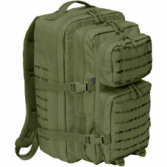 Brandit Large 40L Us Cooper Pack Lasercut Rucksack Hunting Patrol Backpack Olive